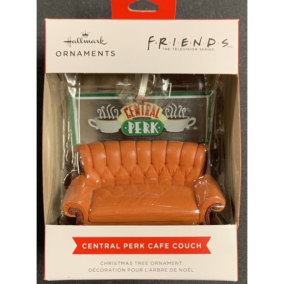 Hallmark Friends Central Perk™ Cafe Couch Ornament NIB - Picture 1 of 4